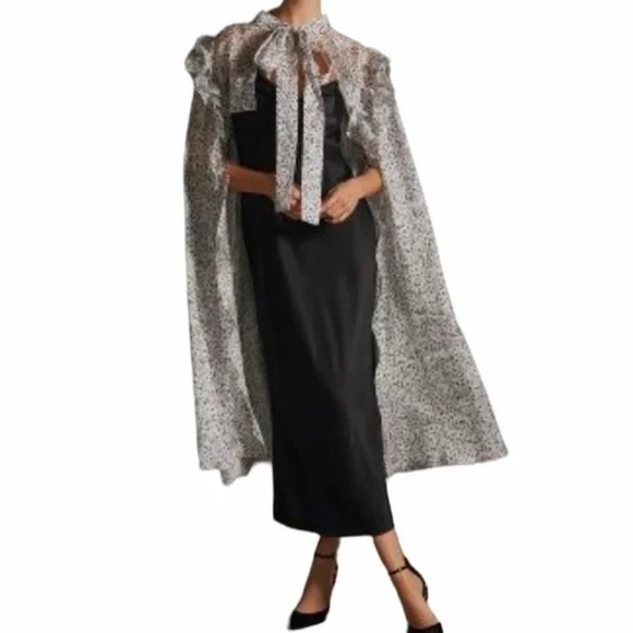 Anthropologie Tops - Anthropologie Maeve cheetah tie ruffle sleeve duster kimono one size